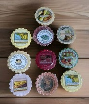 Yankee Wax Tart Melt Lot-Greenhouse Canary Banana Sugar Cane White Chocolate.... - $29.99