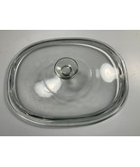 Pyrex Replacement Lid Rectangle Clear Glass 37DC 1  1/2 C - £15.64 GBP