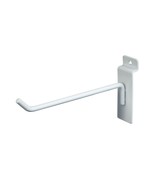 NEW SLATWALL 10&quot; WHITE  PEG HOOKS PACK OF 50 - $975.17 MXN