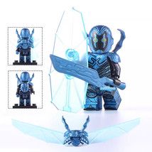 Blue Beetle DCEU Superheroes Custom Printed Lego Compatible Minifigure Bricks - £3.12 GBP