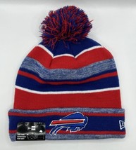 Buffalo Bills New Era NFL Cuffed Winter Pom Beanie Hat One Size - $25.00
