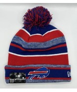 Buffalo Bills New Era NFL Cuffed Winter Pom Beanie Hat One Size - £19.65 GBP