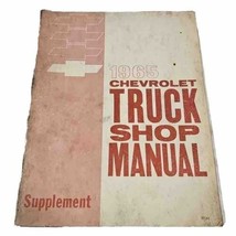 1965 Chevrolet Pickup Truck Manual Factory Shop Service Repair Book Supplement - £13.97 GBP