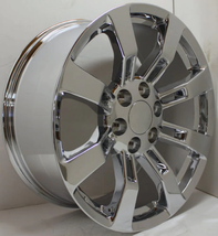 8 Spoke Chrome 20&quot; Wheels for 2000-2018 Chevy Silverado Tahoe Avalanche Suburban - £914.50 GBP