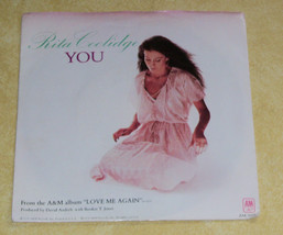 Rita Coolidge Picture Sleeve 45 Rpm Record Album Only You Know &amp; I Know AM-2058 - £4.71 GBP