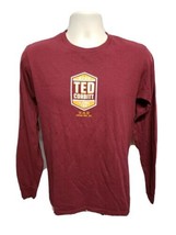 2012 NYRR Ted Corbitt Classic 15K Run Adult Medium Burgundy Long Sleeve TShirt - $19.80