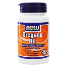 NOW Foods Oregano Oil Enteric Coated, 90 Softgels - $14.19