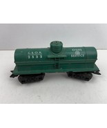 Marx C.S.O.X. Cities Service Tanker Car Plastic With Tin Base O Scale 2 ... - $232.05 MXN