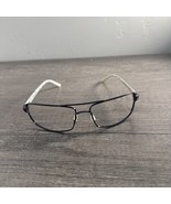 Serengeti Sunglasses SAN REMO 7988 Satin Black White FRAMES ONLY Titanium - $95.56 CAD
