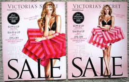 Victoria&#39;s Secret SEMI-ANNUAL Sale 2011 Volumes 1 &amp;2 Catalogs Candice Swanepoel - £17.97 GBP