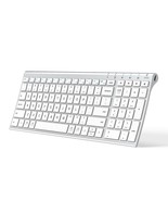 iClever BK10 Bluetooth Keyboard, Wireless Bluetooth Keyboard, Rechargeab... - £51.14 GBP