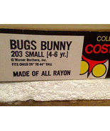 1970&#39;s Warner Bros. Bugs Bunny Halloween Costume Good Condition In Origi... - $20.34 CAD