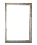 24x36 - 2&quot; wide Barnwood Reclaimed Wood Open Frame (No Glass or Back) - $71.10 CAD