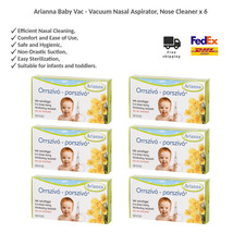 Arianna Baby Vac Vacuum Nasal Aspirator, Nose Cleaner x 6 - £66.31 GBP