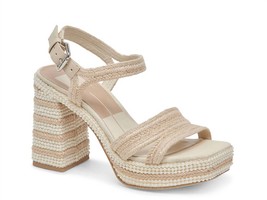 Dolce Vita anira pearl platform heel in Ivory - £66.88 GBP