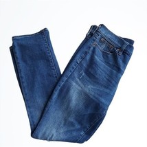 J.Crew Mid Rise Skinny Blue Jeans Size 27 Waist 30.5 Inches Inseam 29 Inches - £26.57 GBP