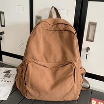 2023 New College Student Bookbag Vintage Multilayer Backpack for Teen Girl Canva - £69.30 GBP