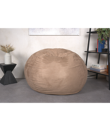 5-Foot Comfortable High-Density Shredded Foam Bean Bag Chair - Tuscany - £110.25 GBP