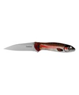 Kershaw Leek Trout Assisted Folding Knife 3&quot; 14C28N Steel Blade Aluminum... - $73.99