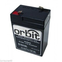 ORBIT  6V 4.5AH SEALED LEAD-ACID BATTERY - $11.40