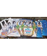  Happy Feet Video Store Promotional Advertising Sign Collectible Set - $49.95