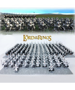 20PCS Lord of the Rings Hobbit Soldier of Gondor Army MiniFigure Bricks ... - £25.16 GBP