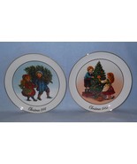 Avon Christmas Memories Plates 1981 1982 with boxes Christmas Tradition ... - $10.00
