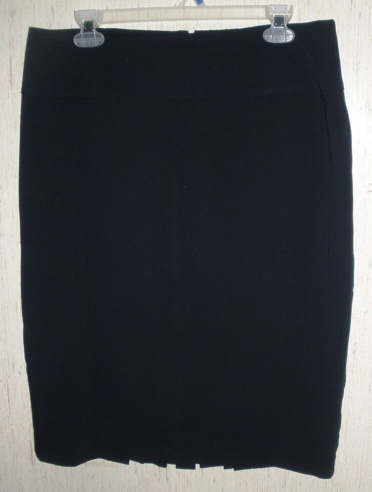 EXCELLENT WOMENS WORTHINGTON stretch LINED BLACK SKIRT SIZE 6 - $23.33