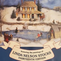 LANG 1995 CALENDAR FOLK ART Linda Nelson Stocks Frame the Prints &amp; Envelope - $7.50