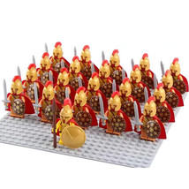 Medieval Knight Roman Soldier Mini Figure Assembly Building Blocks - Set... - $32.88