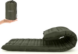 Inflating Sleeping Pad For Camping.Lorpect 4.5 In Thick Sleeping Mat .Compact - £36.18 GBP