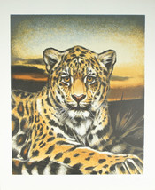 &quot;South American Jaguar&quot; by Martin Gilbert Katon Signed Trial Proof TP Lithograph - £377.83 GBP