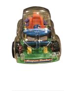 Vintage Ontrade Clear Plastic Volkswagen Friction Car - $30.03 CAD