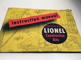 LIONEL POST-WAR TRAINS 1948 CONSTRUCTION KIT CATALOG WITH CHART- GOOD-H26 - $23.20