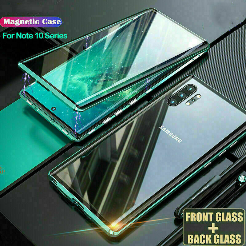 Primary image for Magnetic Double Tempered Glass Case Full Protective Case For Samsung S20 Note 10