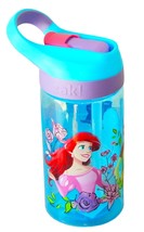 Little Mermaid Zak!® No Leak BPA-Free Plastic 16 Oz Water Bottle Drink Container - £8.83 GBP