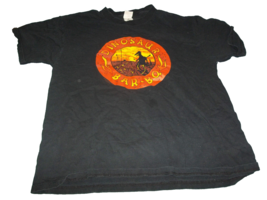 Dinosaur Bar-BQ Syracuse, NY double sided black T-Shirt Size XL - $12.86