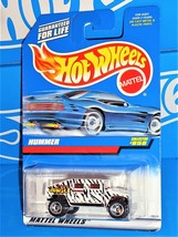 Hot Wheels 1998 Mainline Release #858 Hummer White w/ SBs Hummer Jungle Racing - £2.33 GBP