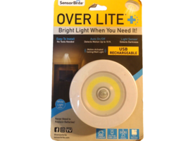 Sensor Brite Over Lite + Motion Activated LED Rechargeable Night Light - $7.43