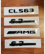 CLS63 6.3 AMG Rear Star Emblem Black Badge Combo Set for Mercedes - €43,73 EUR