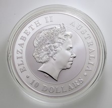 2016 Australie Pièce de Monnaie Argent 10oz Kookaburra (Bu État) - $636.31