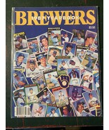 1987 Milwaukee Brewers Official Baseball Team Yearbook Robin Yount Molit... - $228.28 MXN