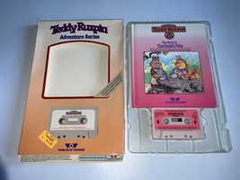 The World of Teddy Ruxpin 1985 Book and Cassette Tape Faded Fobs Vintage WOW - £19.34 GBP
