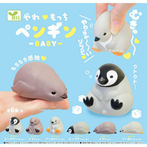 Yawamochi Soft Vinyl Baby Penguins Mini Figure Collection - £12.01 GBP