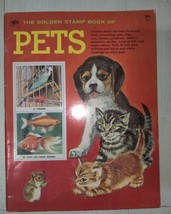 Vintage The Golden Stamp Book of Pets 60 Pictures 1972 Edition Complete  - £13.54 GBP