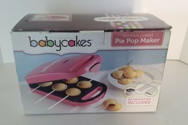 New pink BABYCAKES non stick PIE POP MAKER w/ Accessories - £18.25 GBP