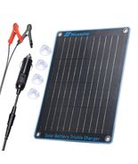 10W Battery Maintainer Solar Charger 12V Car Trickle Motorcycle RV Boat ... - $34.45