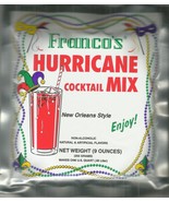 Franco&#39;s HURRICANE COCKTAIL MIX 9 oz pouch= 1 qt New Orleans VIEUX CARRE... - £12.19 GBP