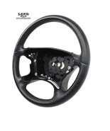 MERCEDES R230 SL-CLASS DRIVER STEERING LEATHER BLACK SL550 SL600 SL500 - $135.66 CAD