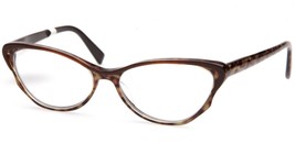 New SERAPHIN CROCUS Brown Leopard Eyeglasses 54-15-140mm B36mm Japan - £149.94 GBP